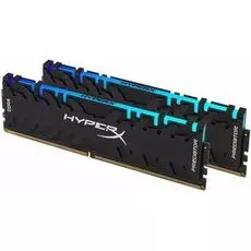 Модуль памяти DDR4 16GB (2*8GB) HyperX HX430C15PB3AK2/16 Predator RGB PC4-24000 3000MHz CL15 288-Pin XMP Радиатор 1.35V
