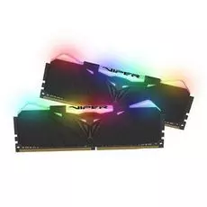 Модуль памяти DDR4 16GB (2*8GB) Patriot PVR416G360C7K Viper 4 RGB PC4-28800 3600MHz CL17 288-Pin 1.35V XMP радиатор BK
