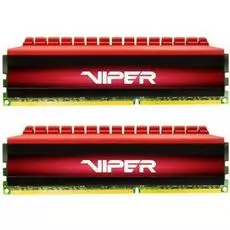 Модуль памяти DDR4 16GB (2*8GB) Patriot PV416G300C6K Viper 4 PC4-24000 3000MHz CL16 1.35V Радиатор BLACK RTL