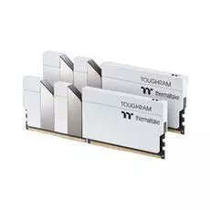 Модуль памяти DDR4 16GB (2*8GB) Thermaltake R020D408GX2-3600C18A TOUGHRAM White PC4-28800 3600MHz CL18 радиатор 288pin 1.35V