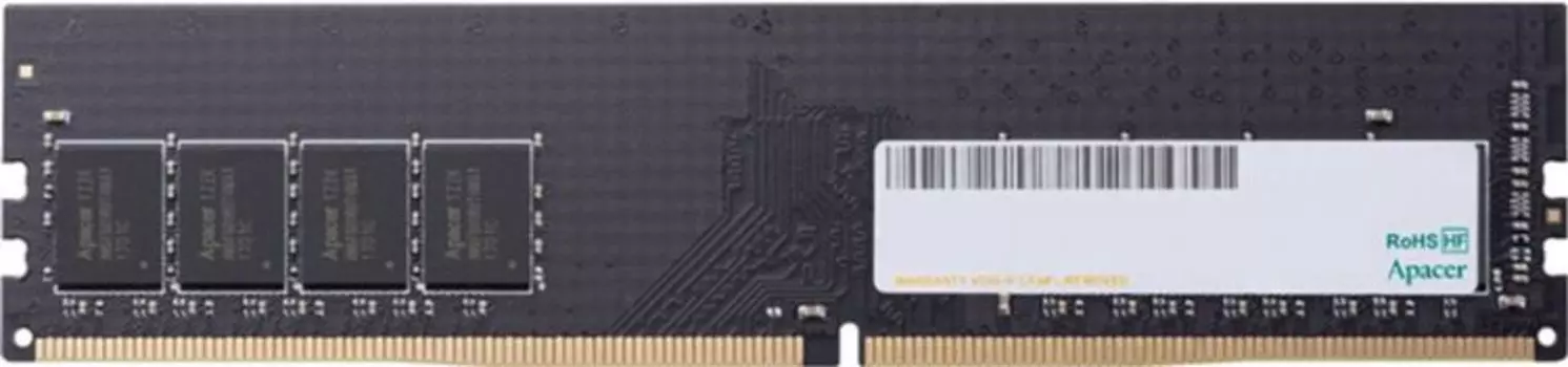 Модуль памяти DDR4 16GB Apacer EL.16G2V.GNH (УЦЕНЕННЫЙ) PC4-21300 2666MHz Rx8 CL19 1.2V RTL (AU16GGB