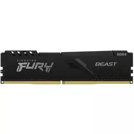 Модуль памяти DDR4 16GB Kingston FURY KF426C16BB/16 Beast black 2666MHz CL16 радиатор 1.2V