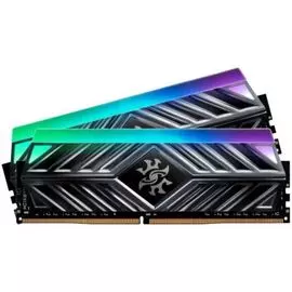 Модуль памяти DDR4 32GB (2*16GB) ADATA AX4U320016G16A-DT41 XPG SPECTRIX D41 tungsten grey PC4-25600 3200MHz CL16 радиатор 1.35V