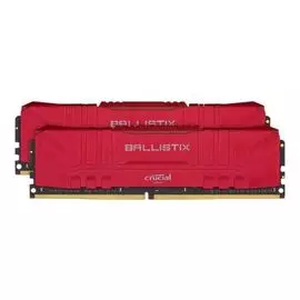 Модуль памяти DDR4 32GB (2*16GB) Crucial BL2K16G32C16U4R Ballistix PC4-25600 3200MHz CL16 288pin радиатор 1.35V