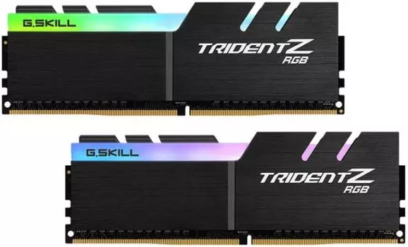Модуль памяти DDR4 32GB (2*16GB) G.Skill F4-4000C16D-32GTZRA Trident Z RGB PC4-32000 4000MHz CL16 радиатор 1.4V