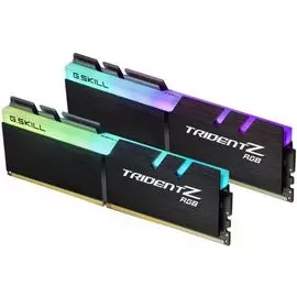Модуль памяти DDR4 32GB (2*16GB) G.Skill F4-4000C19D-32GTZR Trident Z RGB PC4-32000 4000MHz CL19 XMP Радиатор 1.35V
