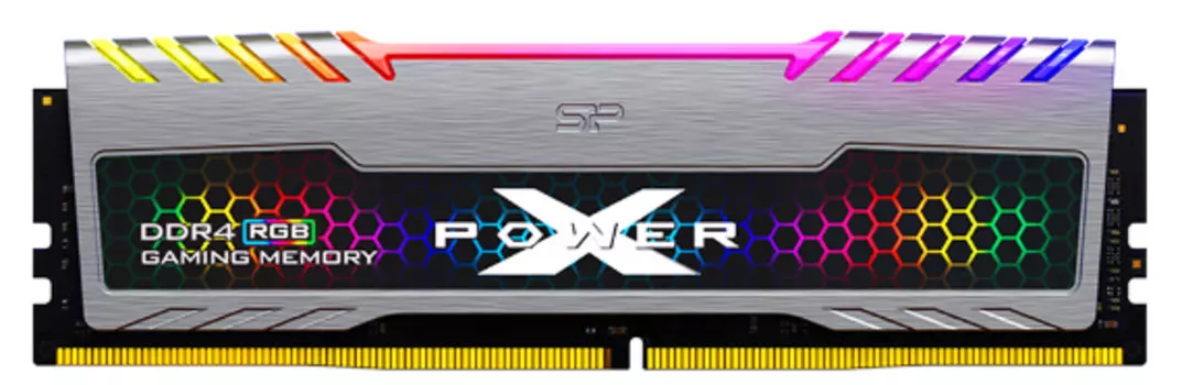Модуль памяти DDR4 32GB (2*16GB) Silicon Power SP032GXLZU320BDB XPOWER Zenith RGB PC4-25600 3200MHz CL16 1.35V