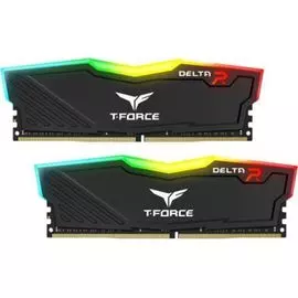 Модуль памяти DDR4 32GB (2*16GB) Team Group TF3D432G3200HC16FDC01 T-Force Delta RGB black PC4-25600 3200MHz CL16 1.35V