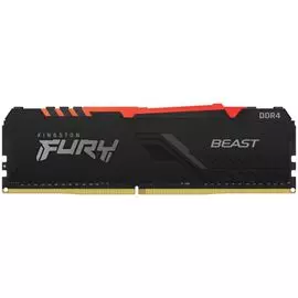 Модуль памяти DDR4 32GB Kingston FURY KF432C16BBA/32 Beast RGB 3200MHz CL16 2RX8 1.35V 288-pin 16Gbit