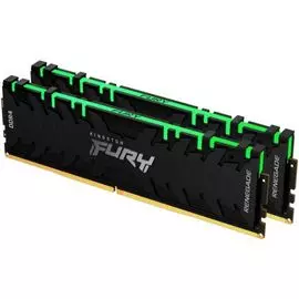 Модуль памяти DDR4 64GB (2*32GB) Kingston FURY KF430C16RBAK2/64 Renegade RGB 3000MHz CL16 2RX8 радиатор 1.35V 288-pin 16Gbit retail