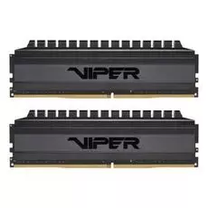 Модуль памяти DDR4 8GB (2*4GB) Patriot Memory PVB48G320C6K Viper 4 Blackout PC4-25600 3200MHz CL16 288-pin XMP радиатор 1.35V RTL