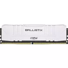 Модуль памяти DDR4 8GB Crucial BL8G30C15U4W Ballistix White PC4-24000 3000MHz CL15 288pin радиатор 1.35V