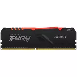 Модуль памяти DDR4 8GB Kingston FURY KF426C16BBA/8 Beast RGB 2666MHz CL16 радиатор 1.2V retail