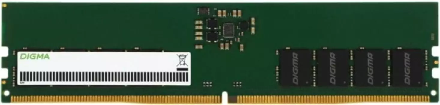 Модуль памяти DDR5 16GB Digma DGMAD55600016S 5600MHz PC5-44800 CL46 288-pin 1.1В single rank Ret
