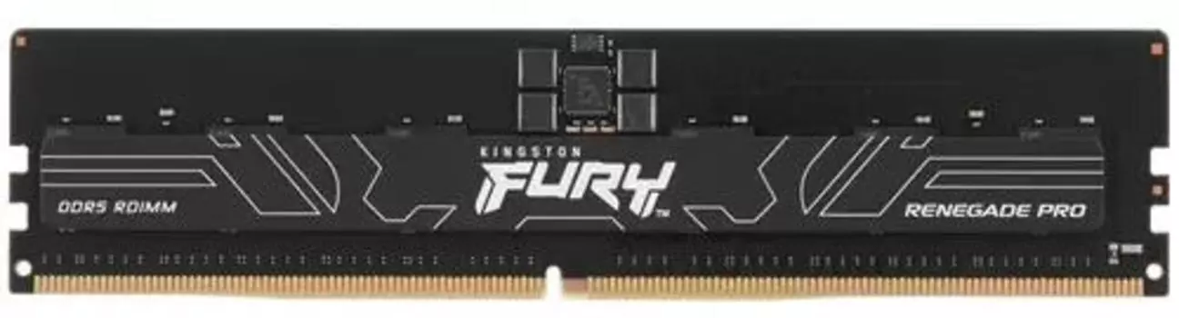 Модуль памяти DDR5 16GB Kingston FURY KF556R28RBE-16 Renegade Pro Black EXPO ECC Reg PC5-44800 5600MHz 1RX8 CL28 1.35V 288-pin 16Gbit