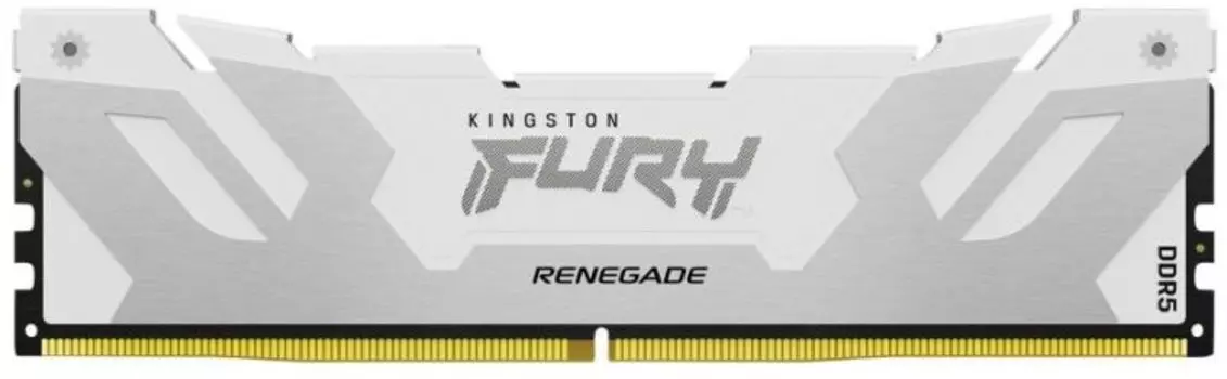 Модуль памяти DDR5 16GB Kingston FURY KF560C32RW-16 Renegade White XMP 6000MHz CL32 1RX8 1.35V 16Gbit retail
