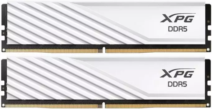 Модуль памяти DDR5 32GB (2*16GB) ADATA AX5U5600C4616G-DTLABWH XPG LANCER Blade PC5-44800, 5600MHz, CL46, 1.1V WHITE
