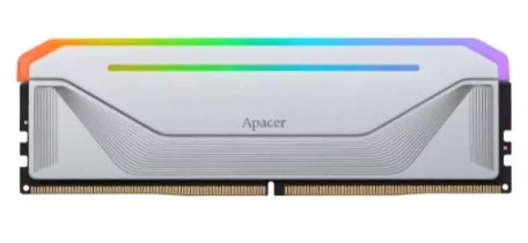 Модуль памяти DDR5 32GB Apacer NOX AH5U32G62C532NWAA-1 RGB White PC5-49600 6200MHz CL40 1.35V, XMP, heatsink RET