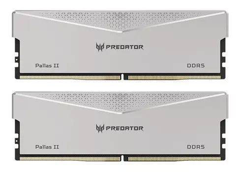 Модуль памяти DDR5 64GB (2*32GB) Acer BL.9BWWR.352 Pallas II PC5-48000 6000MHz CL30 1.35V