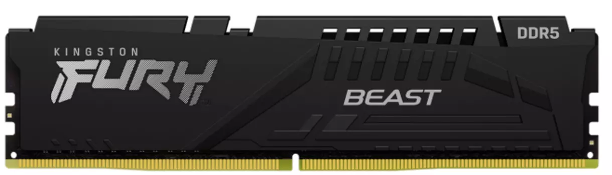 Модуль памяти DDR5 64GB (2*32GB) Kingston FURY KF552C40BBK2-64 Beast black 5200MHz CL40 радиатор 1.1V