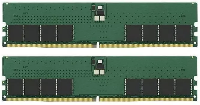 Модуль памяти DDR5 64GB (2*32GB) Kingston FURY KVR48U40BD8K2-64 4800MHz CL40 2RX8 1.1V 16Gbit retail