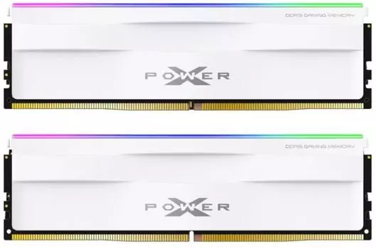 Модуль памяти DDR5 64GB (2*32GB) Silicon Power SP064GXLWU560FDH XPOWER Zenith RGB PC5-44800 5600MHz