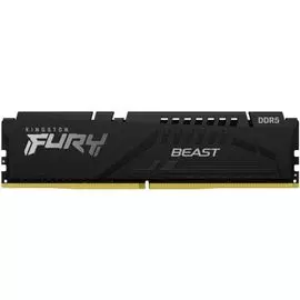 Модуль памяти DDR5 8GB Kingston FURY KF548C38BB-8 Beast black 4800MHz CL38 радиатор 1.1V
