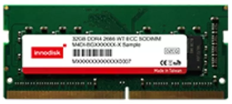 Модуль памяти SODIMM DDR4 4GB InnoDisk M4S0-4GSSNCEM PC4-25600 3200MHz 1.2V ECC
