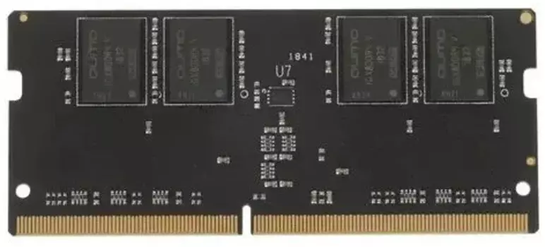 Модуль памяти SODIMM DDR4 8GB Qumo QUM4S-8G3200P22 PC4-25600 3200MHz CL22 1.2V
