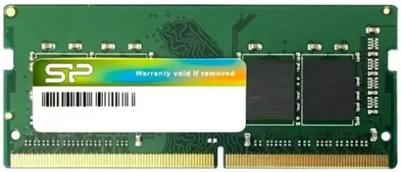 Модуль памяти SODIMM DDR4 8GB Silicon Power SP008GBSFU320B02 PC4-25600 3200MHz CL22 1.2V RTL