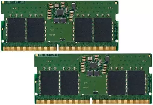 Модуль памяти SODIMM DDR5 16GB (2*8GB) Kingston FURY KVR48S40BS6K2-16 4800MHz CL40 1RX16 1.1V 262-pin 16Gbit retail