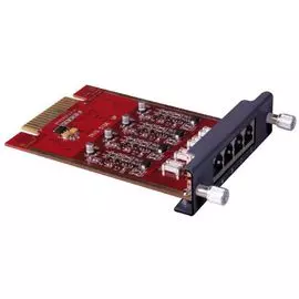 Модуль QTECH QPBXM-4FXO 4 FXO модуль на 4 порта FXO (для IP PBX QPBX-Q100/QPBX-Q200/QPBX-Q500)
