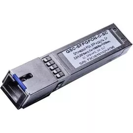 Модуль QTECH QSC-SFPGPON-C-SC оптический PON SFP, C+, 2,5/1,25Гбит/c, Tx=1490/Rx=1310нм, SC, DFB+APD, SM, OLT