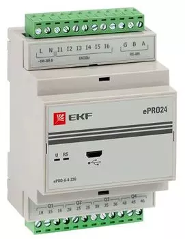 Модуль расширения EKF ePRO-6-4-230 ePRO24 удаленного управления 6вх4вых 230В PROxim