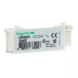 Модуль Schneider Electric LAD4RCU ограничения коммутационных перенапряжений RC АС110…240В