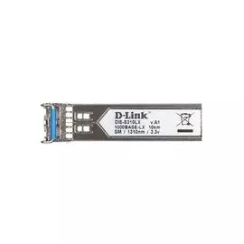 Модуль SFP D-link S310LX S310LX/A1A 1х1000Base-LX для одномодового оптического кабеля (до 10 км)