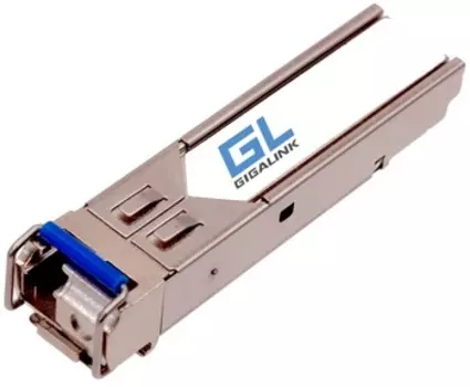 Модуль SFP GIGALINK GL-OT-SG14LC1-1310-1490-I WDM, 1Гбит/c, одно волокно SM, LC, Tx:1310/Rx:1490 нм, 14 дБ (до 20 км)