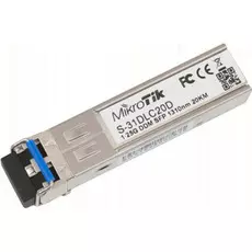 Модуль SFP Mikrotik S-31DLC20D SM, 20km, с двойным разъемом LC, работает в волновом спектре 1310nm