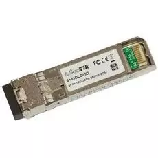 Модуль SFP+ Mikrotik S+85DLC03D MM, 0,3 km, с двойным разъемом LC, работающий в волновом спектре 850