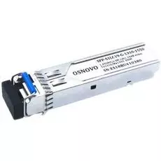 Модуль SFP OSNOVO SFP-S1LC19-G-1310-1550 до 1.25 Гбит/c, LC/19дБ/расстояние передачи до 40км/Tx 1310/Rx 1550/поддержка DDM