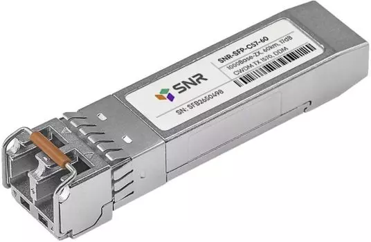Модуль SFP SNR SNR-SFP-C57-60 CWDM оптический, дальность до 60км (17dB), 1570нм