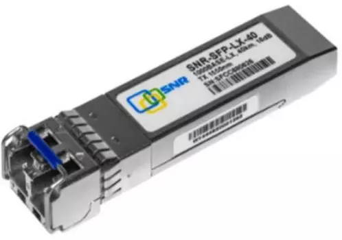 Модуль SFP SNR SNR-SFP-LX-40 оптический, дальность до 40км (16dB), 1550нм