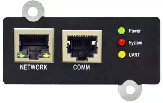 Модуль SNMP SNR PIS101 для ИБП (SNMP карта для удаленного мониторинга и управления однофазными ИБП серии INTELLIGENT)