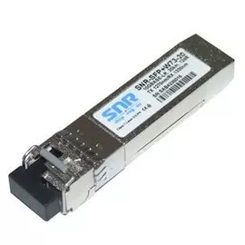 Модуль SNR SNR-SFP+W73-20 одноволоконный, SFP+ WDM 10GBASE-LR/LW, разъем LC, рабочая длина волны Tx/Rx: 1270/1330нм, дальность до 20км (12dB)