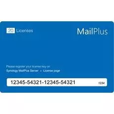 Модуль Synology MAILPLUS 20 LICENSES 20 учетных записей электронной почты сроком действия 1 год