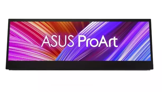 Монитор 14" ASUS ProArt PA147CDV 1920x550, LED, 32:9, IPS, 400cd, 1200:1, 5ms (GTG), 178/178, Touch, HDMI, 2хUSB Type-C ,60Hz, 1Wх2, tilt, pivot , чер