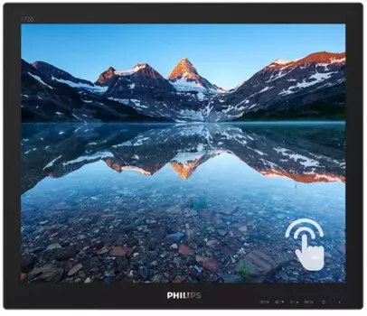 Монитор 17" Philips 172B9TN 00/01 1280х1024, TN, GLARE, Да, 60 Гц, 250cd/m2, H170°/V160°, 1000:1, 50M:1, 16.7M, 1ms, VGA, DVI, 1.4, 1.2, USB-Hub, Tilt