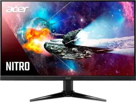 Монитор 21,5" Acer Nitro QG221QHbii UM.WQ1EE.H01 black, 16:9, VA, 1920x1080, 1/4ms, 250cd, 100Hz, VGA, 2*HDMI(1.4), sync: FreeSync, ZeroFrame