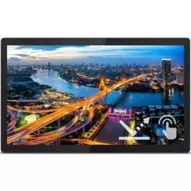 Монитор 21,5" Philips 222B1TFL /00 1920х1080, 75Hz, IPS, W-LED, 16:9, SmoothTouch, 1ms, 50M:1, 178/178, 400cd, VGA, DVI-D, HDMI, DP, USB 2.2, 3xUSB 3.