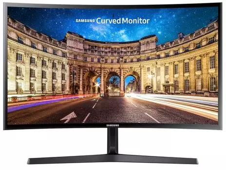 Монитор 23,5" Samsung C24F396FHI 1920x1080, 4 мс, 250 кд/м2, 3000:1, 178°/178°, VA, HDMI, VGA, изогн